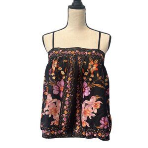 Travachic Shein Floral Camisole Tank Top NEW